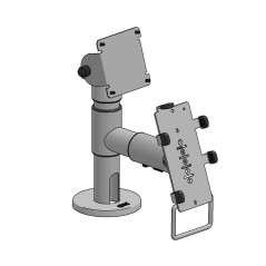 Ergonomic Solutions Pole VESA 75 Screen CP on Arm - Enhance Your Workspace Effortlessly | CASHIT005-02